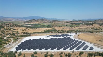 Dikili Belediyesi’nin 2019 yılında çalışmalarına başladığı Güneş Enerjisi Santrali, haziran