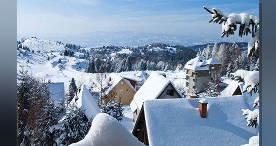 Kış sporlarının gözdesi kayak için Sırbistan'daki Doğu Avrupa kayak merkezi