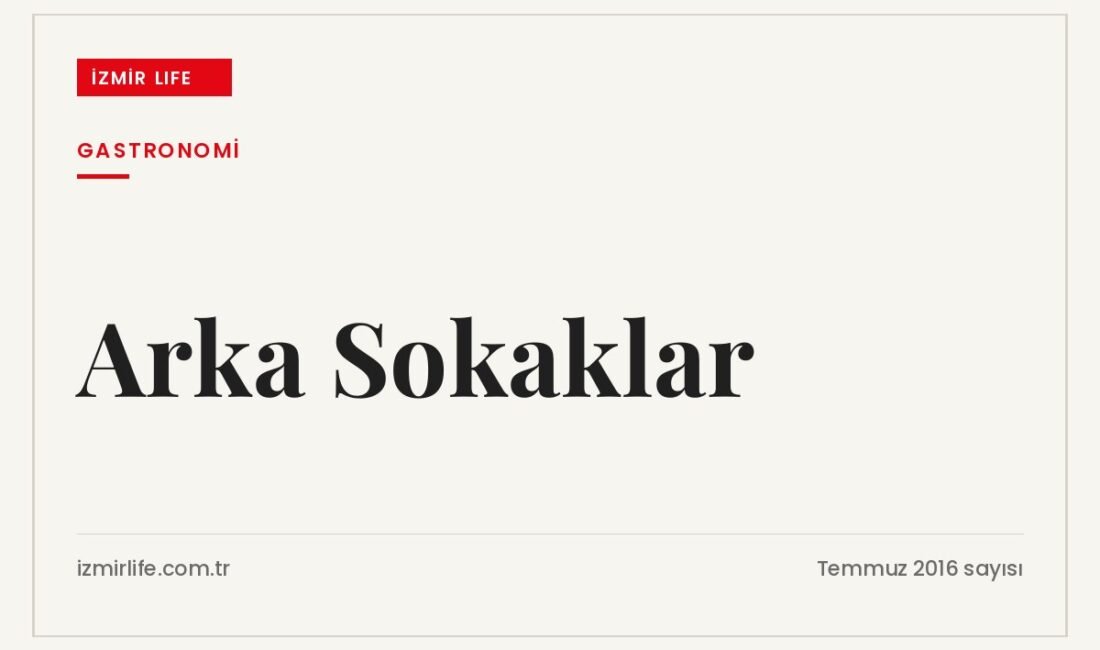 Sıcakların arttığı ve şehrin boşaldığı sezon başında Çeşme'nin arka sokaklarında