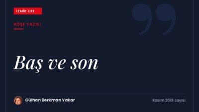 Her hikâyenin bir başı ve sonu var; aradaki bölümü nasıl