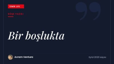 Koltukta hiçbir şey yapmadan geçen bir anın boşluğundan yola çıkarak