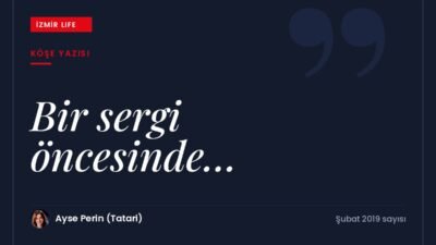 Galeri GF'de açılacak resim sergisi öncesi yazarın sanatla ve resimle