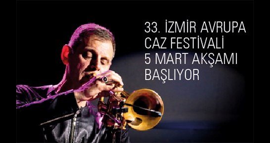 İKSEV'in düzenlediği 33. İzmir Avrupa Caz Festivali, 5-17 Mart 2026