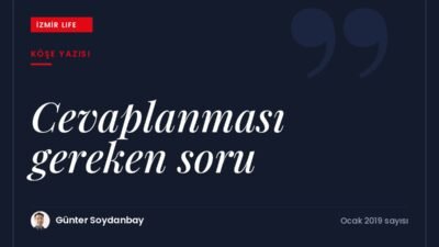 James Hillman'ın "dikkat" kavramından yola çıkarak İzmir'in odaklanması gereken asıl