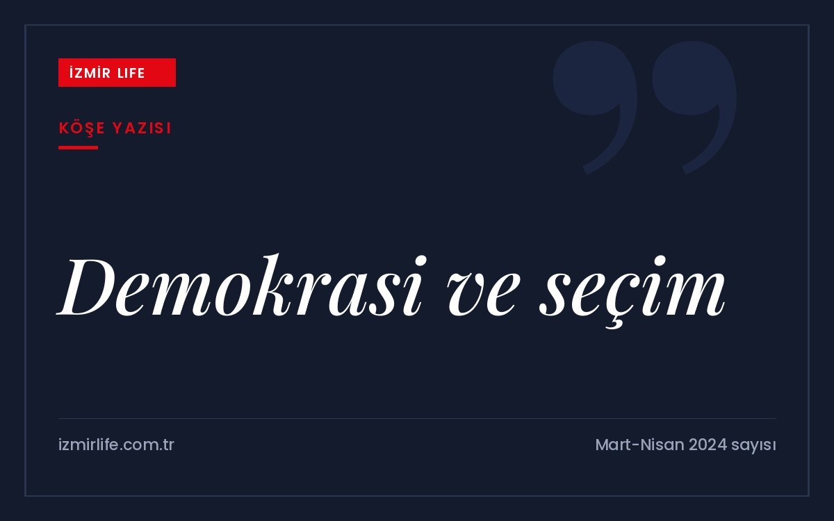 Gerçek bir demokrasi olmadan seçimlerin anlamını sorgulayan ve demokrasiyi mercek