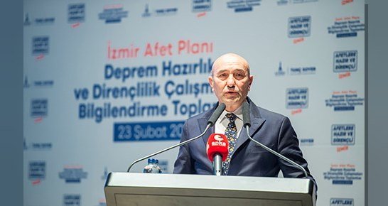 İzmir Afet Planı toplantısında Prof. Dr. Naci Görür, İzmir'in depreme