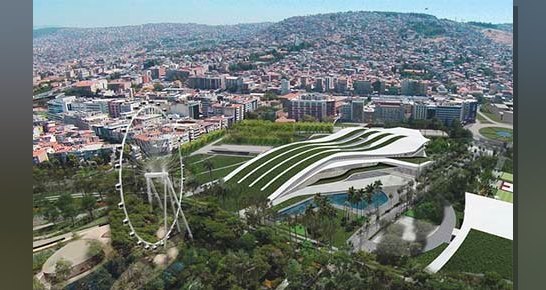 İzmir Enternasyonal Fuarı'nın 87. kez düzenlendiği Kültürpark için hazırlanan yeni