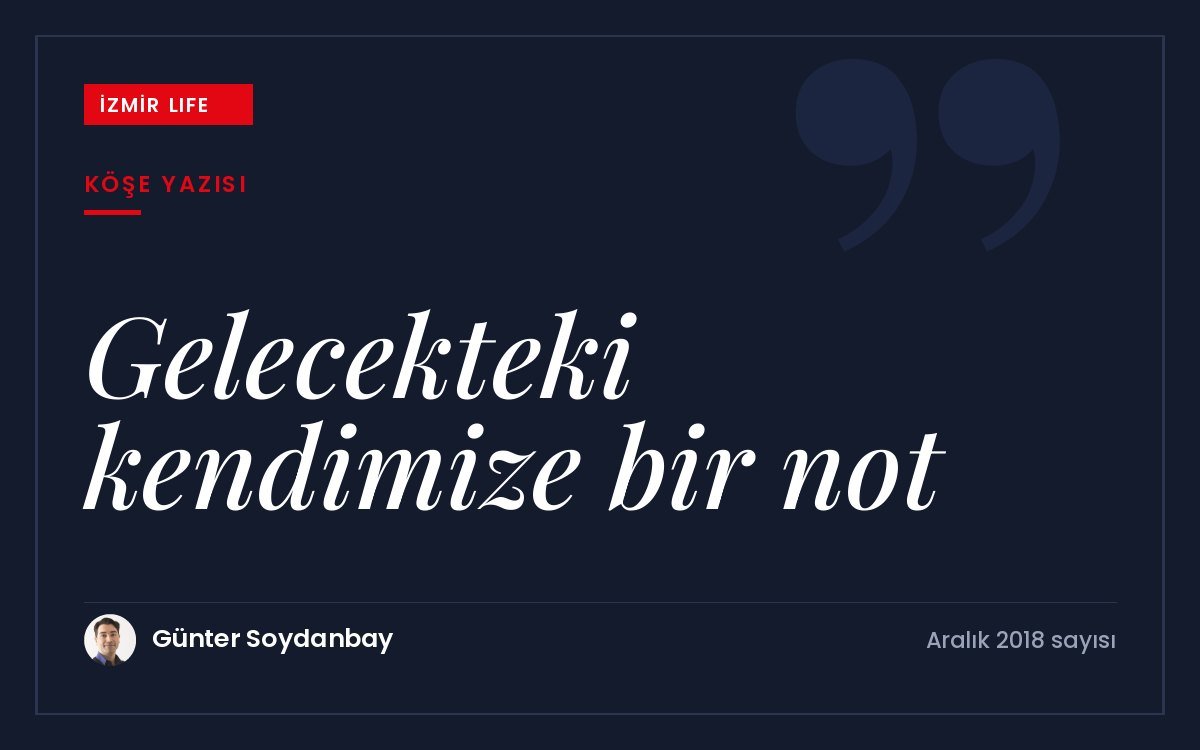 Yerel seçimler öncesi dünya kentlerindeki şehircilik trendleri ve İzmir'in geleceği