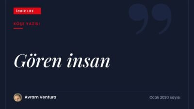 Kendi yazdığımız metindeki hataları neden göremediğimizden yola çıkarak "gören insan"