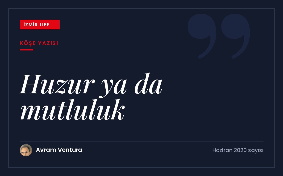 Einstein'ın açık artırmada satılan mutluluk notlarından yola çıkarak huzur ile