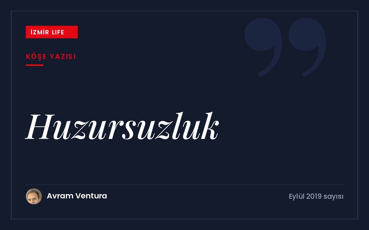Huzursuz bir arkadaşın hâlinden yola çıkarak kaygıyla baş etmek ve