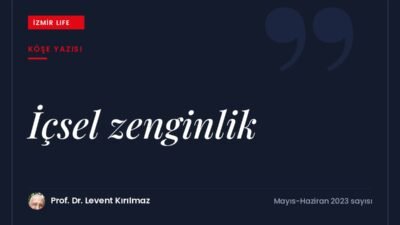 Schopenhauer'un sözünden yola çıkarak eksikliklere değil sahip olduklarımıza odaklanan içsel