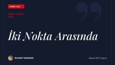 Noktanın anlamından yola çıkarak hayattaki başlangıçlar ve bitişler üzerine felsefi