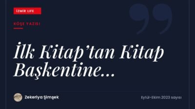 TÜİK'in kitap okuma oranlarına dair verilerinden yola çıkarak İzmir'in kitap