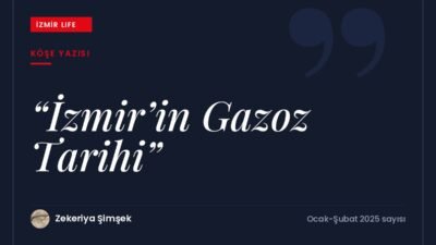 Çimentepe İlkokulu'nda kantinde gevrek-gazoz satılan günlerin anısıyla İzmir'in gazoz tarihi.