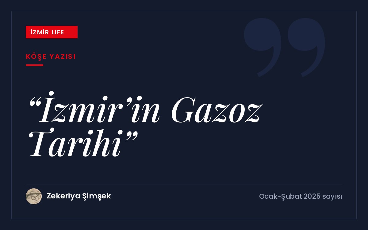 Çimentepe İlkokulu'nda kantinde gevrek-gazoz satılan günlerin anısıyla İzmir'in gazoz tarihi.