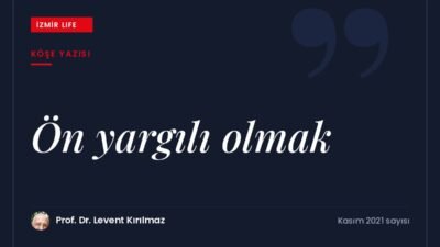 Einstein'ın sözünden yola çıkarak insanları bir bakışta yargılamamıza neden olan