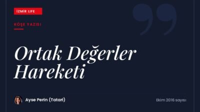 Zor günlerde topluma umut aşılamayı amaçlayan Ortak Değerler Hareketi ve