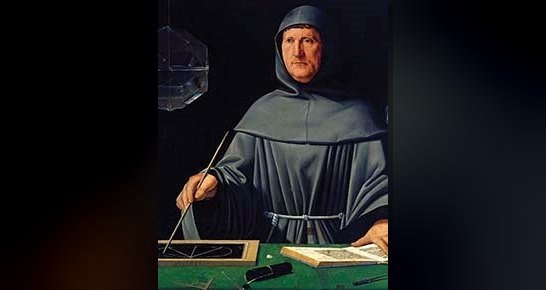 Rönesans'ın kutsal geometri ustası Luca Pacioli ve resimlerini Da Vinci'nin