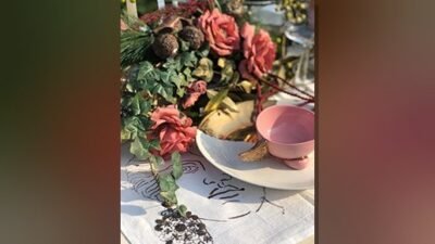 Muses Urla kurucusu Şebnem Vural, "Art de la Table" olarak