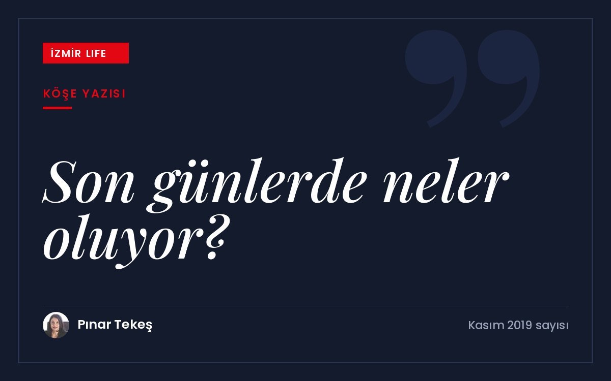 Kendimizi daha fazla sorguladığımız dönemlerde yaşanan içsel değişimlere dair bir