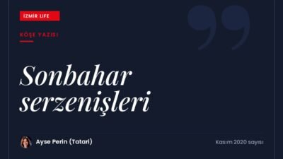 Dünya nüfusunun kentlere yığılması ve büyüyen kentlerin sorunlarına sonbahar serzenişleri.