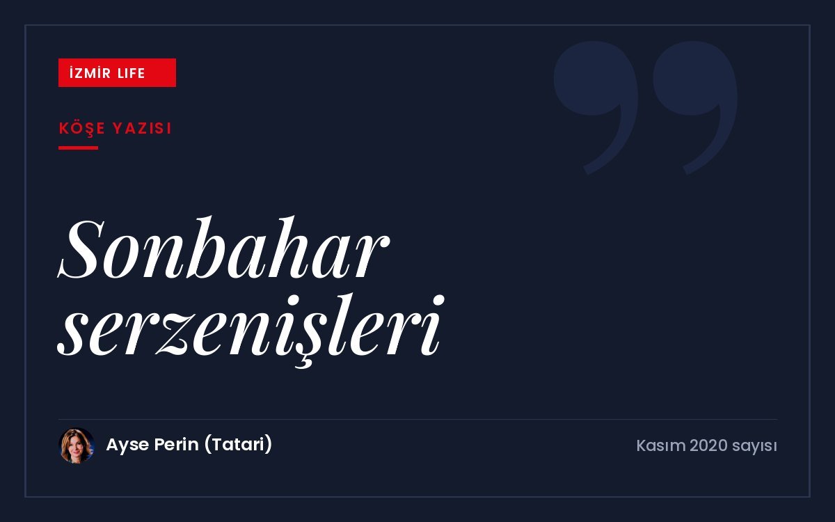 Dünya nüfusunun kentlere yığılması ve büyüyen kentlerin sorunlarına sonbahar serzenişleri.