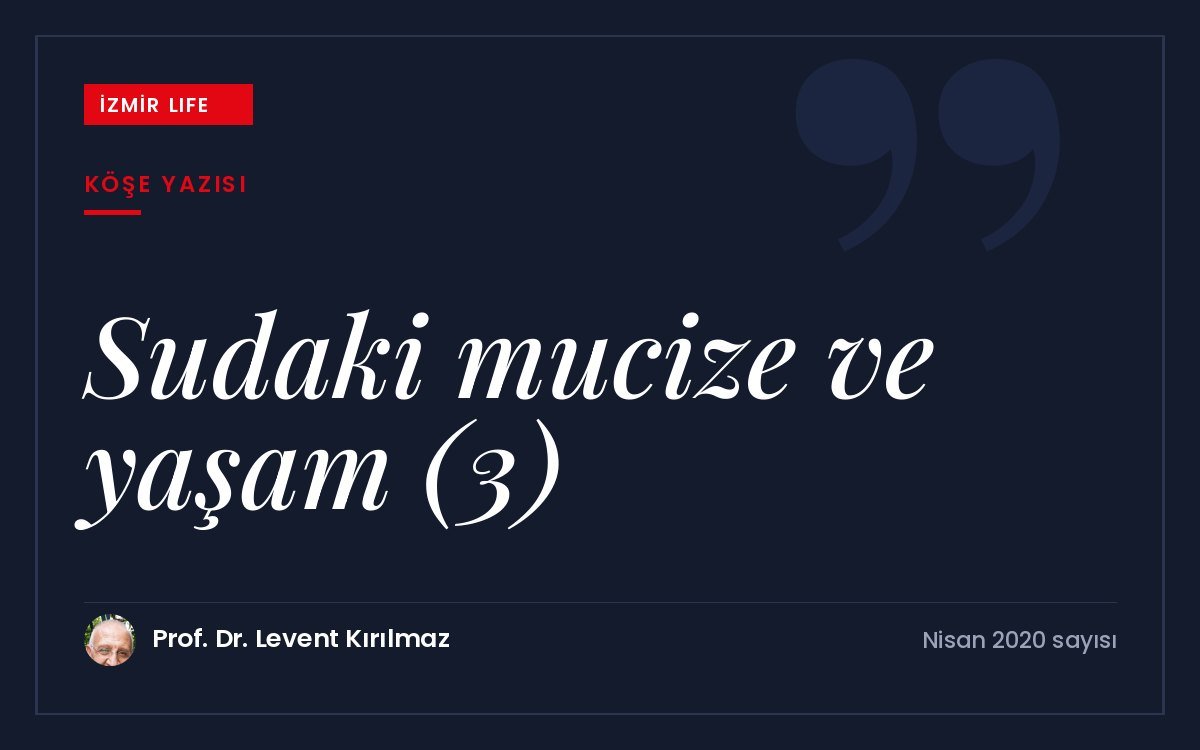 Su gibi olmak üzerine şiirsel bir kapanışla sudaki mucize dizisinin
