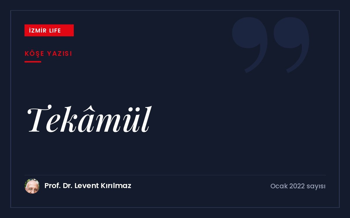 Olgunlaşma ve evrimleşme anlamındaki tekâmül kavramı ve ruhun evrenlerdeki yolculuğu