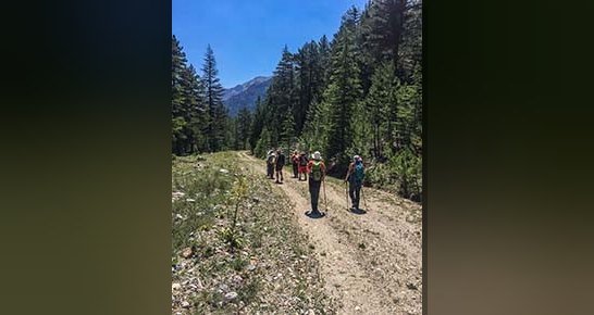 Yörüvecez grubunun her yıl Toroslar'da 2500 metreyi aşan zorlu rotalarda