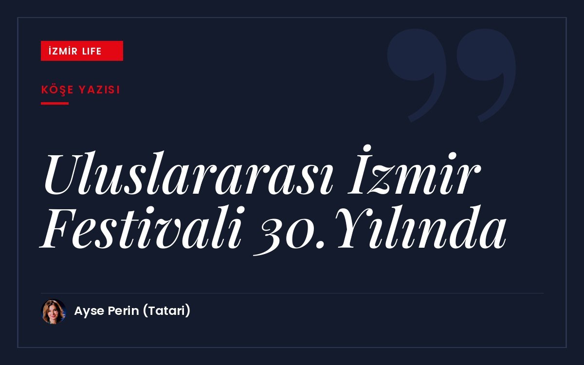 30. yılını kutlayan Uluslararası İzmir Festivali'nin açılışı, Joshua Bell konseri