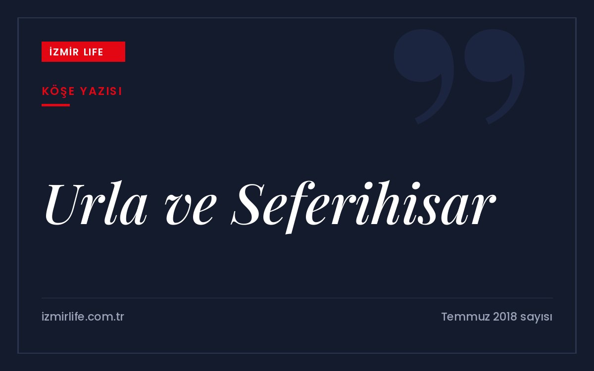 Urla ve Seferihisar'ın Yarımada bütününde sürdürülebilir bir marka kimliği kazanması