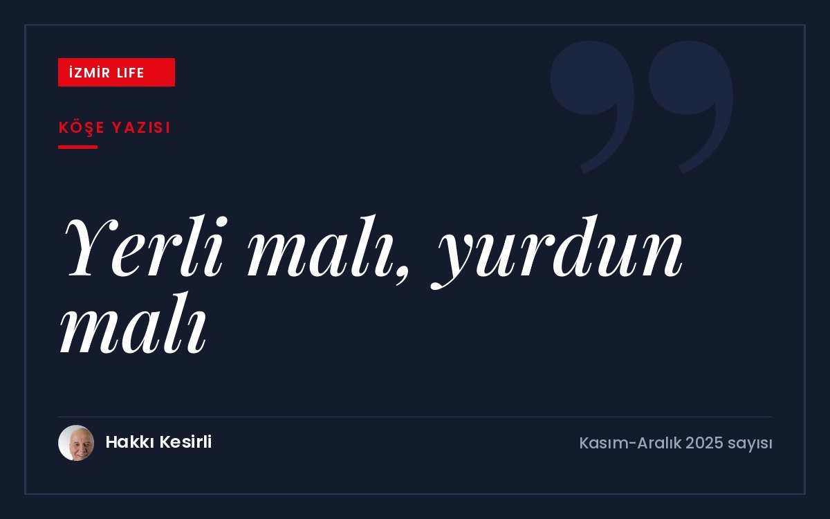 Suç örgütleri ve dolandırıcılıkla sarsılan bir ülkede yerli malı kullanmayı
