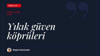 Çeşme'de bir elektrik kesintisinden yola çıkarak alt yapısı üst yapıya